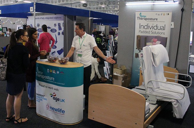 Theraposture stand at Lincoln NHS Event