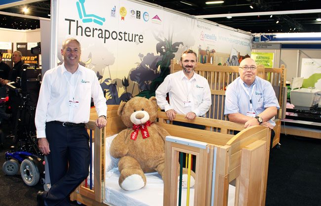 Trusted Assessor team with Mascot cot at Kidz South