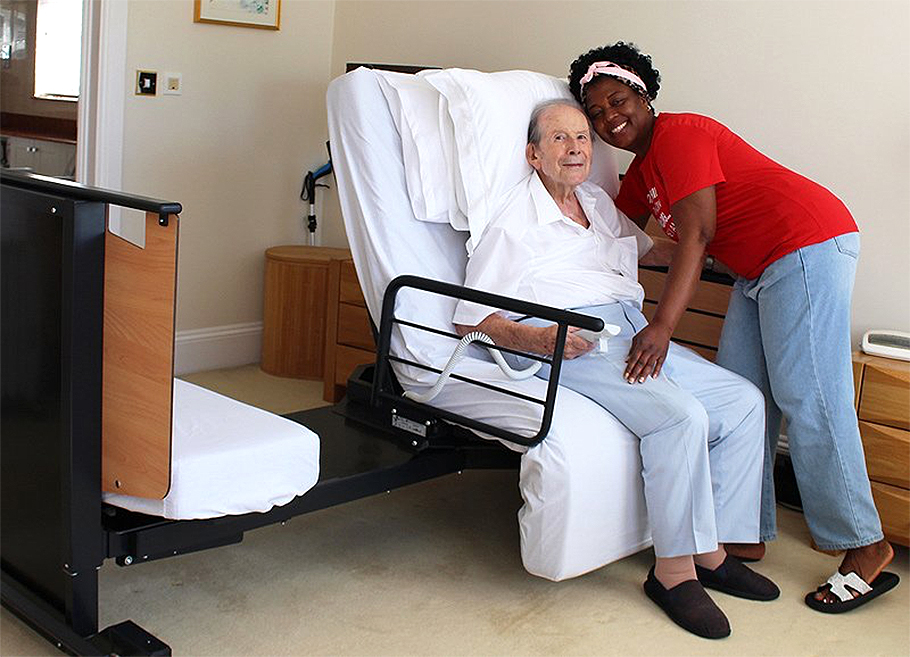 Orbit 235 Rotating Bed revolutionises life for remarkable retired entrepreneur