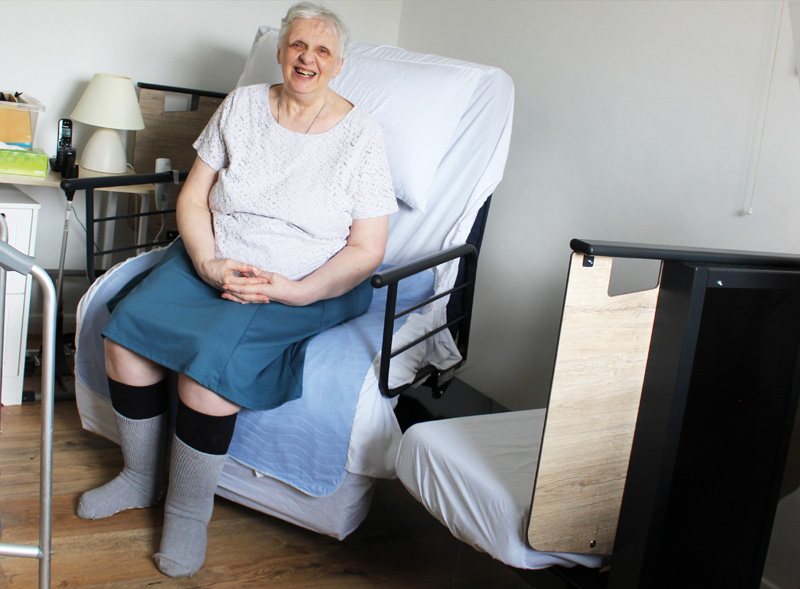 Patricia discovers easier living after a stroke with new Orbit Rotating Bed from Theraposture